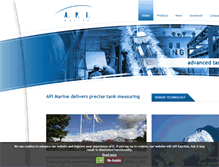 Tablet Screenshot of api-marine.com